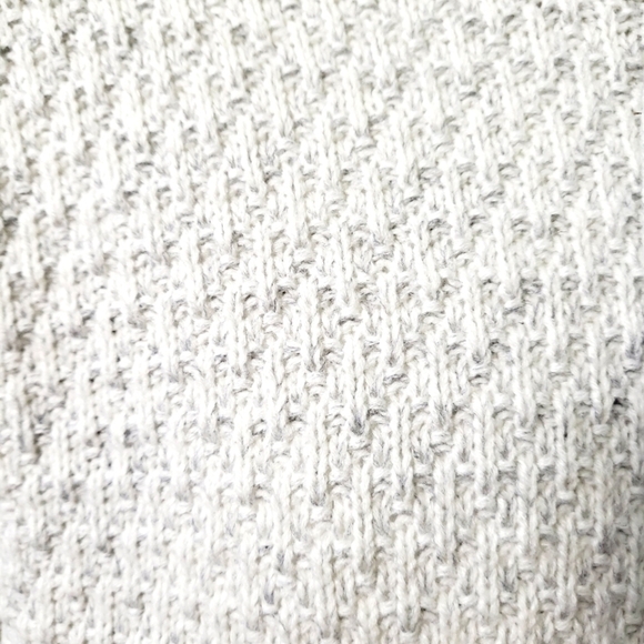 X-RAY Shawl Collar Pullover Sweater Faux Suede Shoulder Patches Oatmeal Men's M - Picture 5 of 10